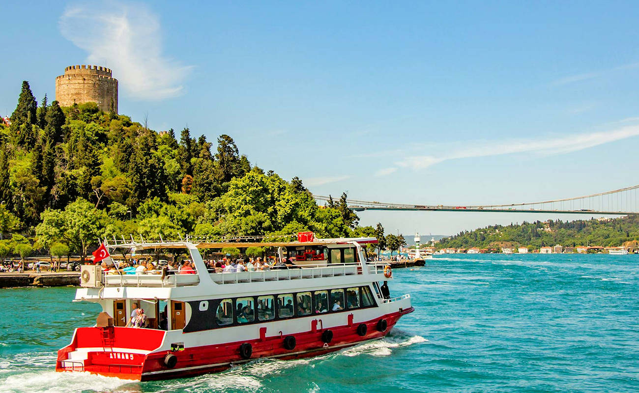 Istanbul Bosphorus on Boat